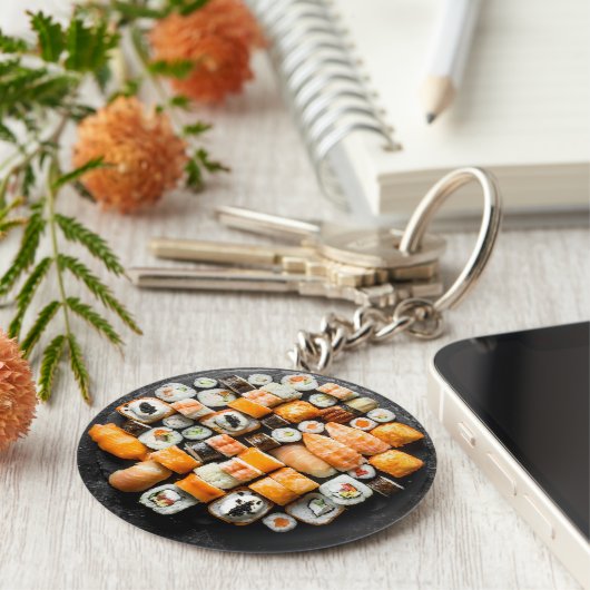Sushi Platter Sleutelhanger (Zijkant)