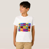 Sushi Pop Art T-shirt (Voorkant volledig)
