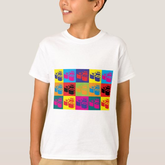 Sushi Pop Art T-shirt (Voorkant)