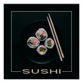 Sushi poster (Voorkant)