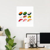 Sushi Poster (Thuiskantoor)