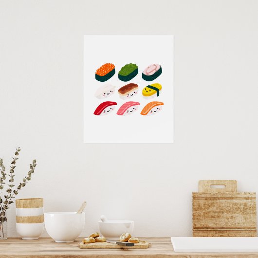 Sushi Poster (Keuken)