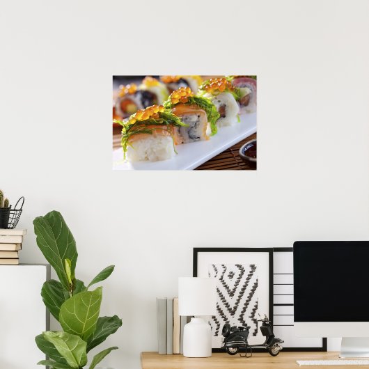 Sushi Poster Prints (Thuiskantoor)