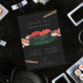 Sushi Pre bruiloft Kaart