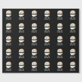 Sushi Pun Dark BG Cadeaupapier (Vlak)