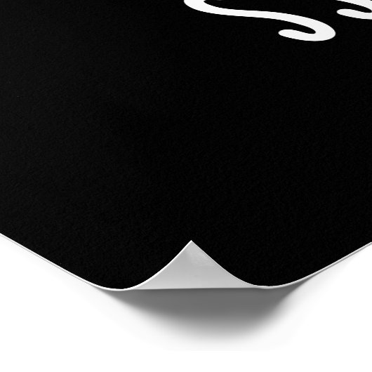 Sushi Pun Dark BG Poster (Hoek)