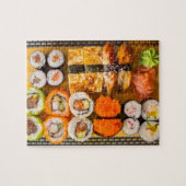 Sushi puzzle legpuzzel (Horizontaal)