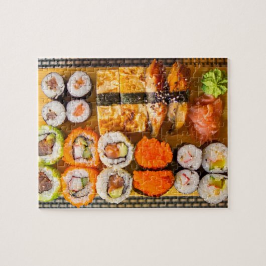 Sushi puzzle legpuzzel (Horizontaal)