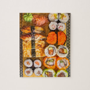Sushi puzzle legpuzzel