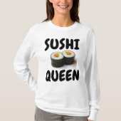 SUSHI QUEEN Sushi Lover T-shirts (Voorkant)