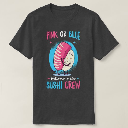 Sushi Quote voor Sushi Lovers T-shirt (Design voorkant)