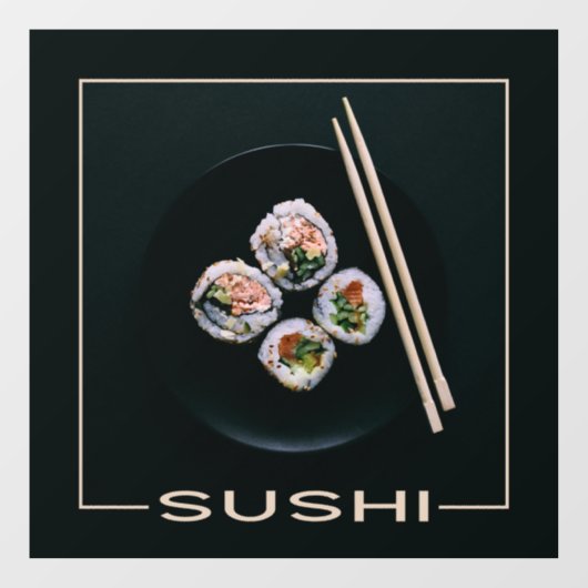 SUSHI RAAMSTICKER (Vel)