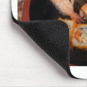 Sushi Raw Food Japans maalmiddel Delicious Serving Muismat (Hoek)