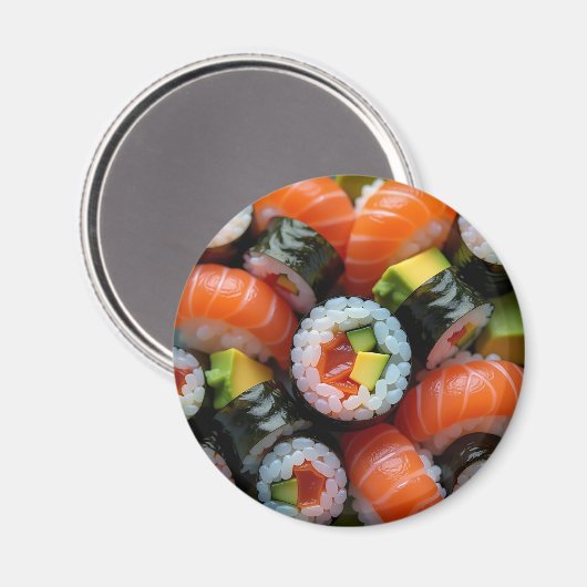 Sushi Realistisch eten Magneet (Voorkant / Achterkant)