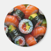 Sushi Realistisch eten Magneet (Voorkant)