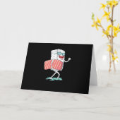 Sushi Reis mit Nigiri Lachs Kaart (Gele Bloem)