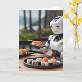sushi-robot kaart (Gele Bloem)