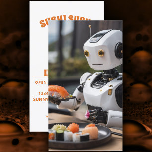 sushi-robot visitekaartje