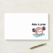 Sushi Rol Gewichten Lichten Post-it® Notes (Op bureau)
