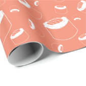 sushi roll cadeaupapier (Rol Hoek)