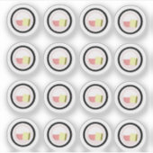 Sushi Roll Cream Cheese Salmon Sticker (Voorkant)