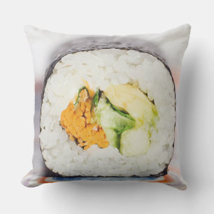 Sushi roll Fish and rice Kussen