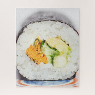 Sushi roll Fish and rice Legpuzzel