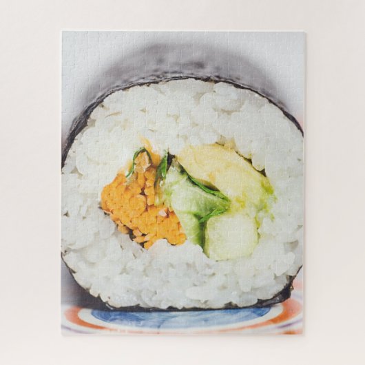 Sushi roll Fish and rice Legpuzzel (Verticaal)
