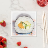 Sushi roll Fish and rice Servet (Insitu)