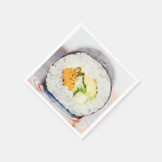 Sushi roll Fish and rice Servet (Hoek)
