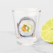 Sushi roll Fish and rice Shot Glas (Voorkant)