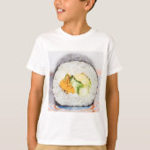 Sushi roll Fish and rice T-shirt (Voorkant)