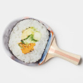Sushi roll Fish and rice Tafeltennisbatje (Zijkant)