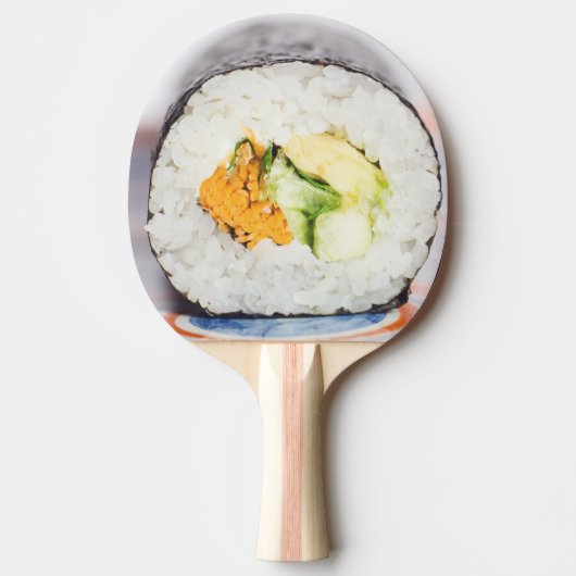 Sushi roll Fish and rice Tafeltennisbatje (Voorkant)