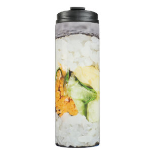 Sushi roll Fish and rice Thermosbeker