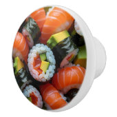 Sushi Roll Fun Unique Food Kitchen Cabinet Keramische Knop (Rechts)