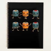 Sushi Roll Gift Women Sushi Lover Japans Sushi Planner (Voorkant)