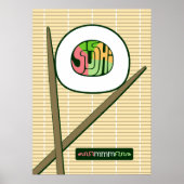Sushi Roll Mmm Poster (Voorkant)