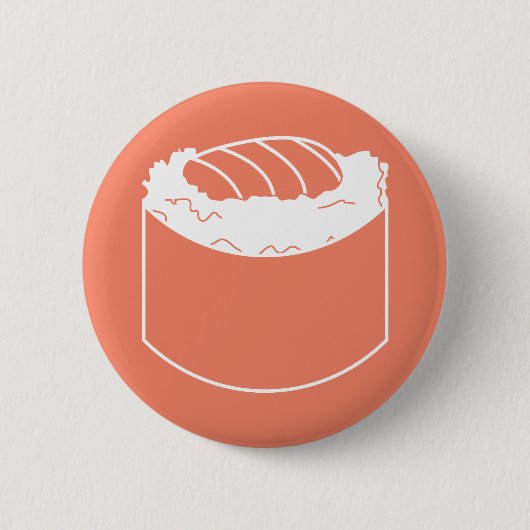 sushi roll ronde button 5,7 cm (Voorkant)