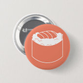 sushi roll ronde button 5,7 cm (Voorkant /achterkant)