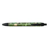 Sushi Roll Salmon Black Chopsticks Black Ink Pen (Achterkant)