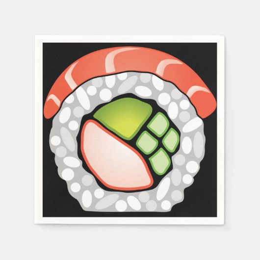 Sushi Roll Servetten (Voorkant)