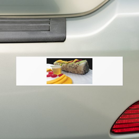 Sushi Roll Sushi Mango Rice Japans Bumpersticker (Op auto)