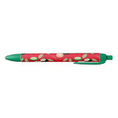 Sushi Roll Zalm Rood Chopsticks  Zwarte Inkt Pen (Bodem)