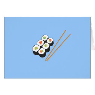 Sushi-rollen met stokjes