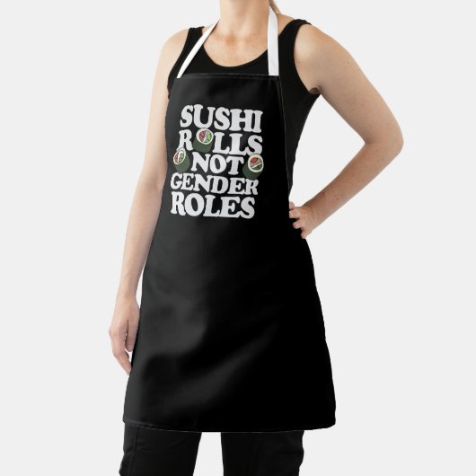 Sushi Rolls geen genderrollen Schort (Insitu)