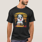 Sushi Rolls Japans Sushi Foodie Animal Panda Bea T-shirt (Voorkant)