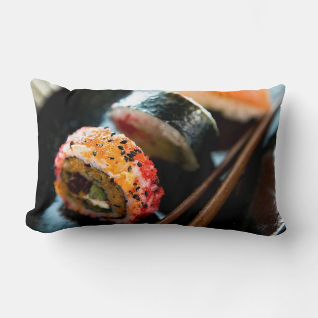 Sushi Rolls Kussen (Voorkant)