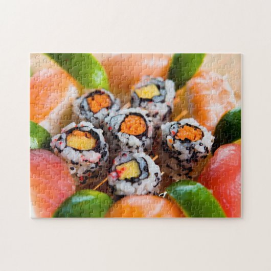 Sushi Rolls Legpuzzel (Horizontaal)