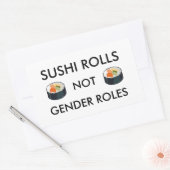 Sushi Rolls Niet Geslacht Rollen Sticker (Envelop)
